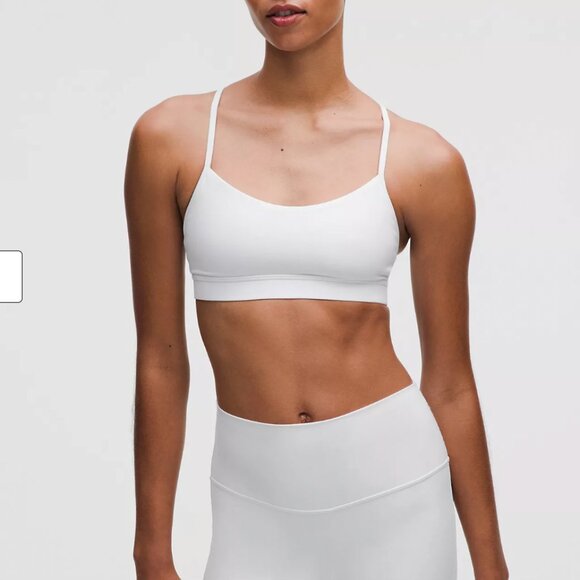 lululemon athletica Other - Lululemon Athletica White Y flow Sports Bra
